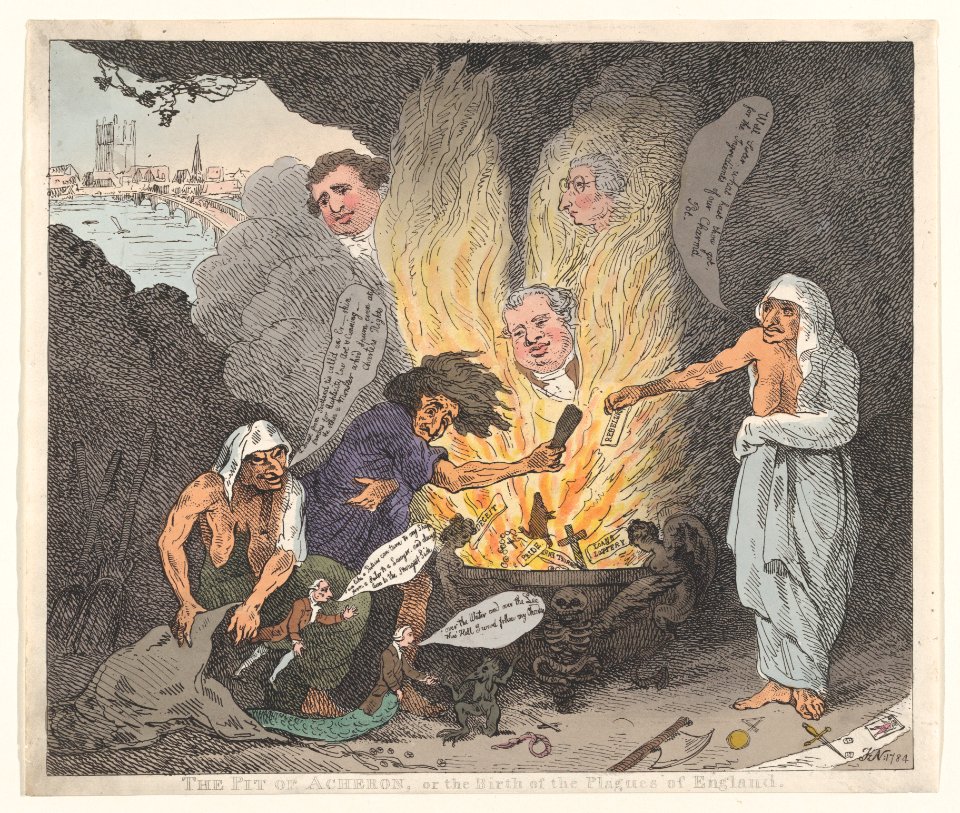 The Pit of Acheron or The Birth of the Plagues of England MET DP871752