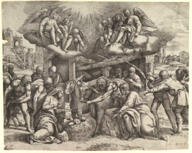 The Adoration of the Shepherds MET DP819644