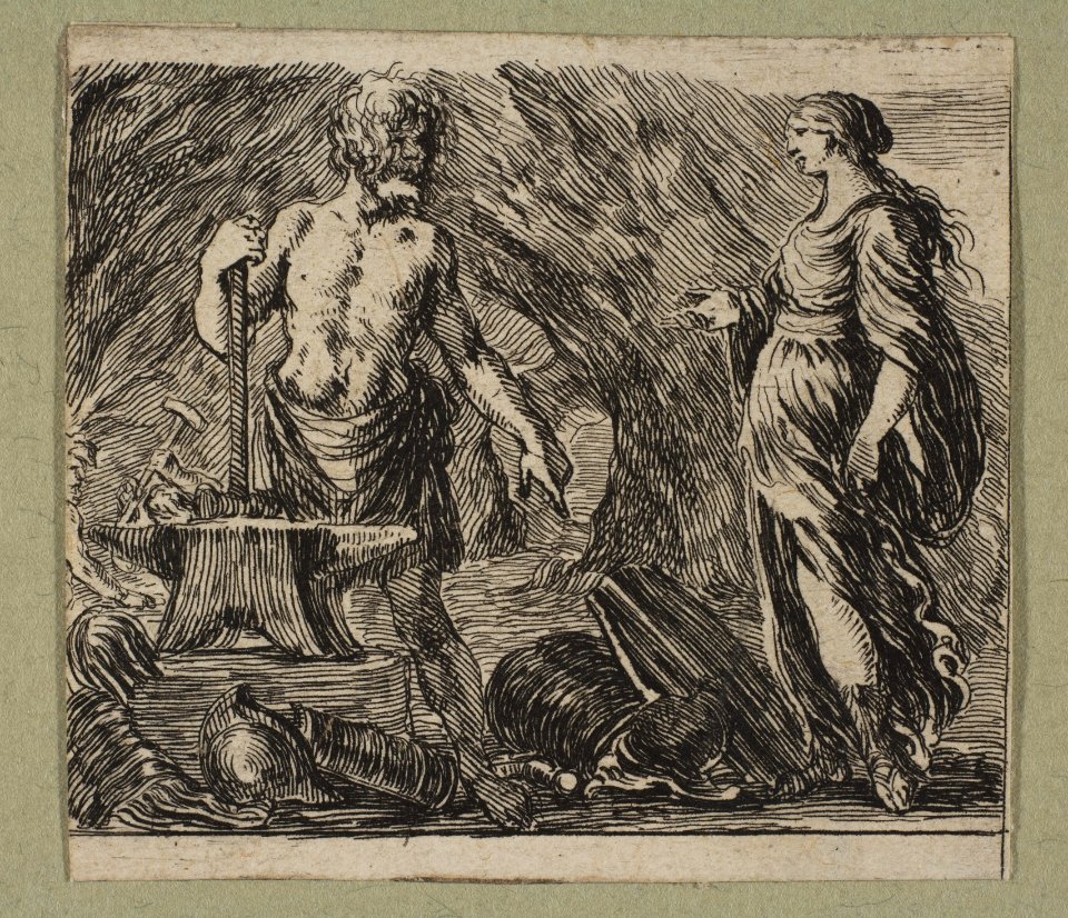 Vulcan et Thetis MET DP818108