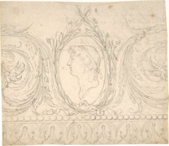 Ornament with Profile Portrait MET DP804547