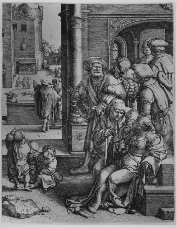 The Poet Virgil in a Basket MET MM59949