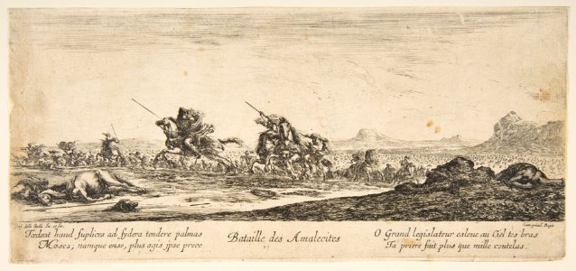 The Battle of the Amalekites MET DP817247