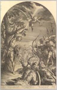 Martyrdom of St. Sebastian MET DP825598