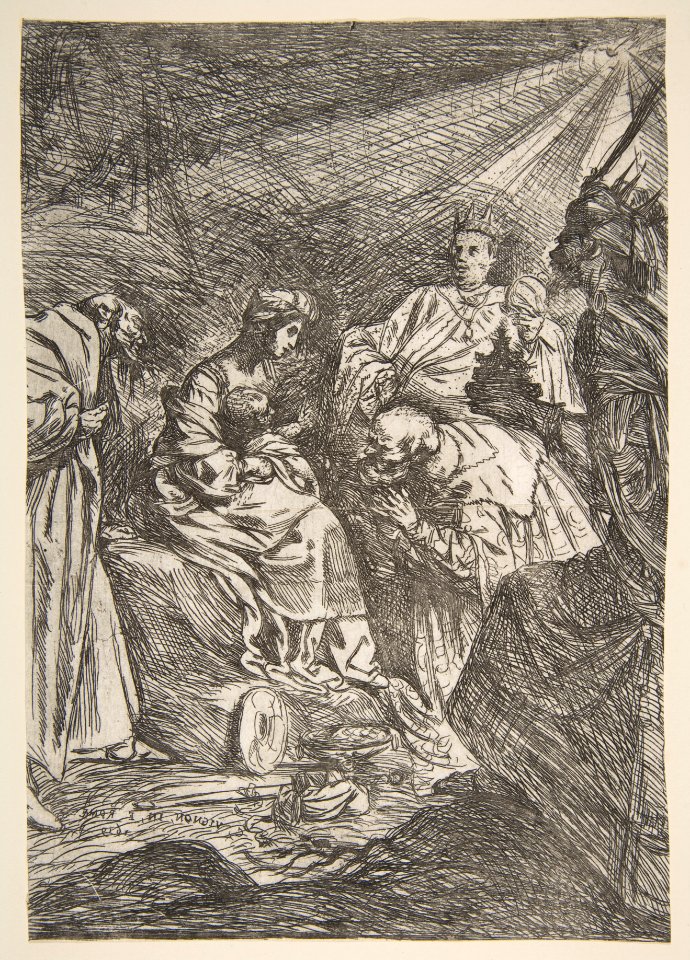The Adoration of the Magi MET DP818802