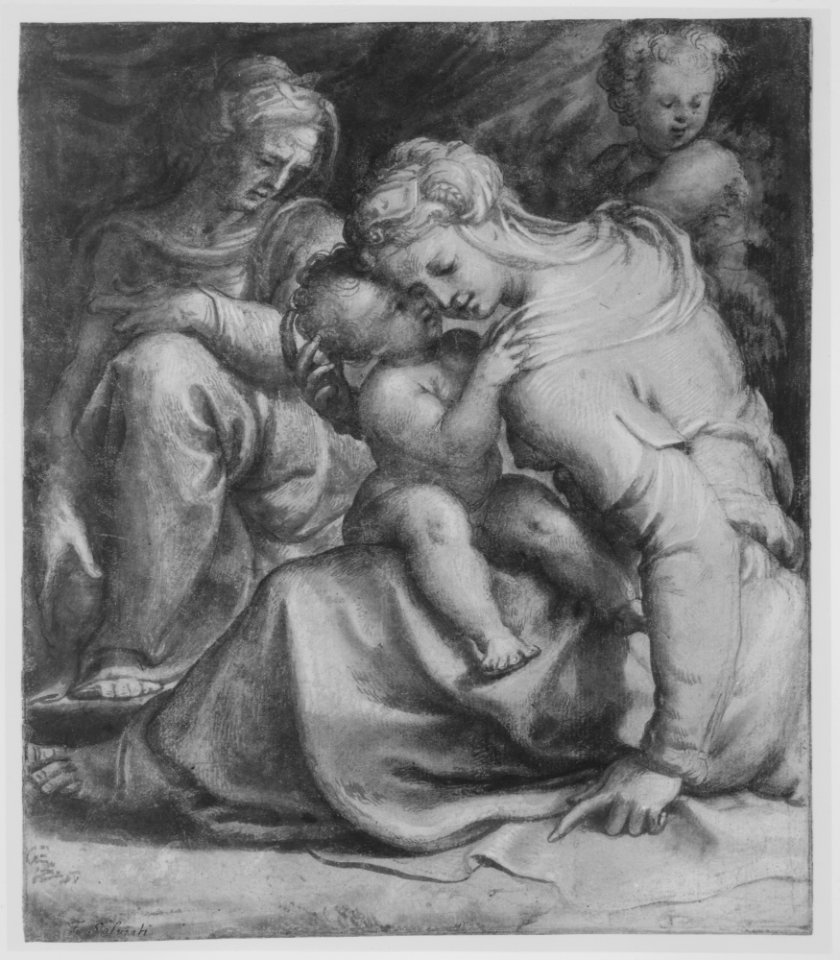 Virgin and Child with Saint Anne and John the Baptist MET MM89285