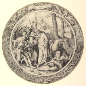 The Betrayal of Christ, (Christ Taken Captive), from the Circular Passion MET DP819165