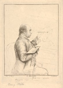 A Sketch (Portrait of George Stubbs) MET DP834181. Free illustration for personal and commercial use.