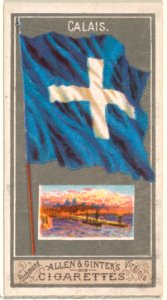 Calais, from the City Flags series (N6) for Allen & Ginter Cigarettes Brands MET DP829253
