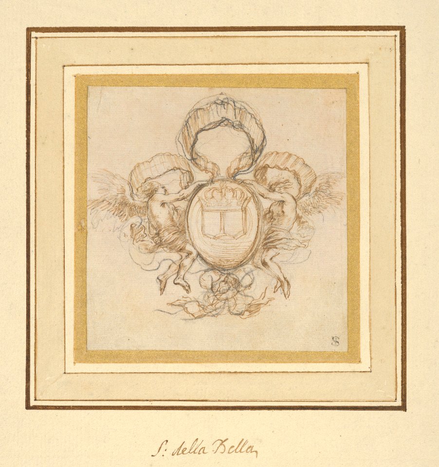 Cartouche for Le Pont Neuf MET DP840228
