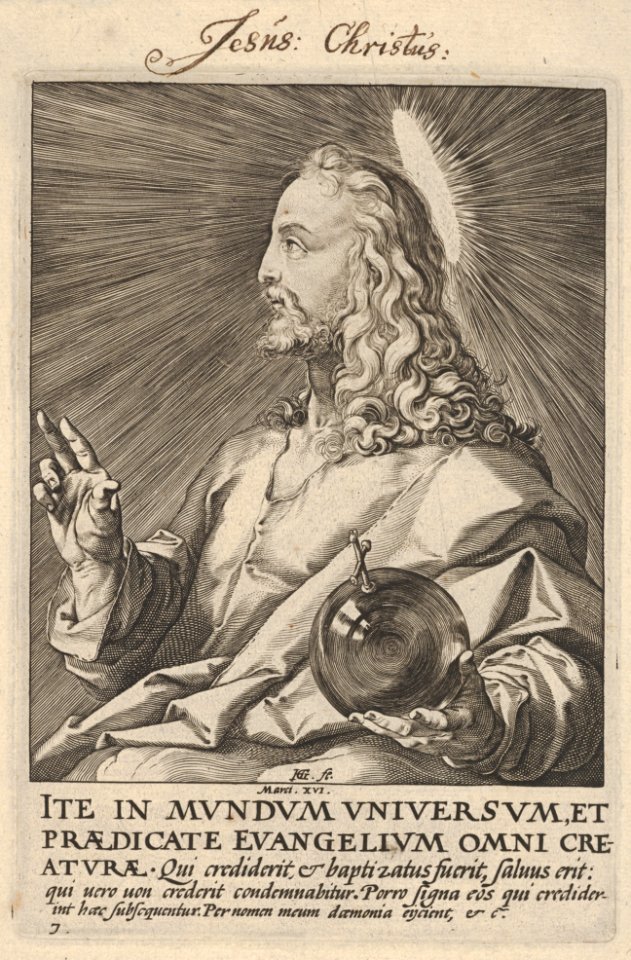 Christ, from Christ, the Apostles and St. Paul with the Creed MET DP832769