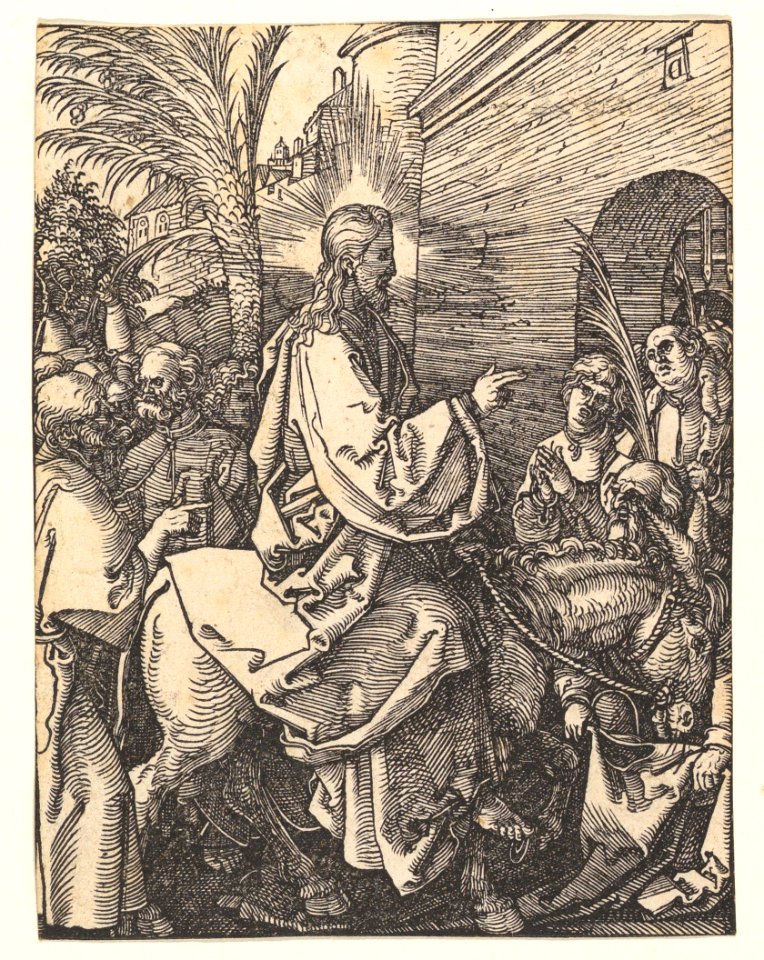 Christ's Entry into Jerusalem, from The Small Passion MET DP820439