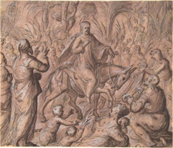 Christ's Entry into Jerusalem MET DP803104