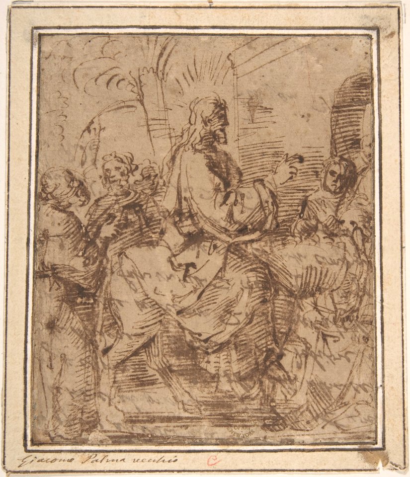 Christ's Entry into Jerusalem MET DP801936