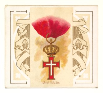 Christ, Holy, See, from the World's Decorations series (N44) for Allen & Ginter Cigarettes MET DP839339