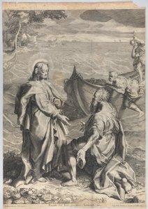 Christ and Saint Peter Met DP885888