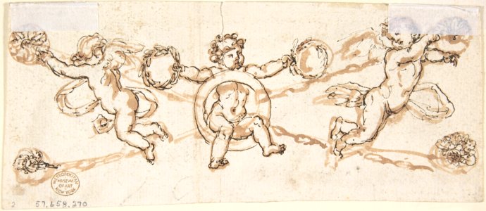 Christ (?) and an Apostle MET DP803288