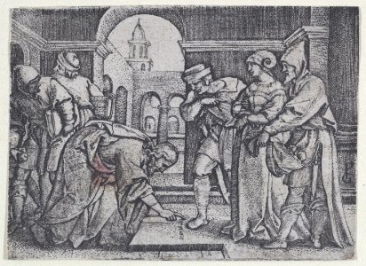 Christ and the Adulterous Woman MET DP855495
