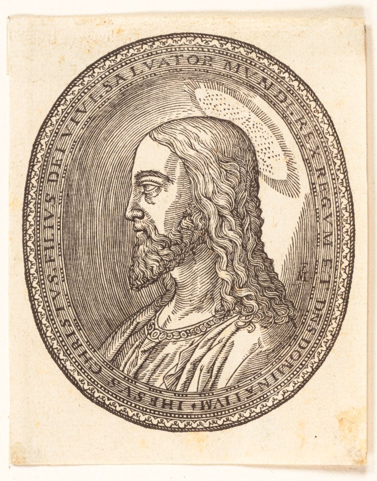 Christ, left profile MET DP148561