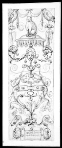 Candelabra Grotesque with a Cat MET MM37942