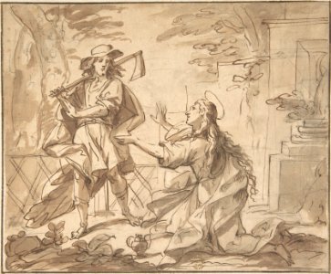 Christ and Mary Magdalen in the Garden MET DP803004