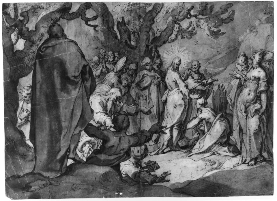 Christ and the Canaanite Women MET 174190
