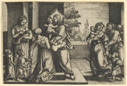 Christ and the Children MET DP855482