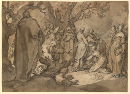 Christ and the Canaanite Women MET DP228693