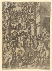 Christ's Entry into Jerusalem MET DP834281