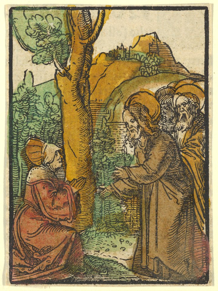 Christ and the Woman of Canaan, from Das Plenarium MET DP849929