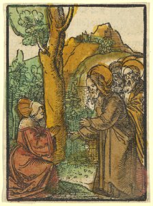 Christ and the Woman of Canaan, from Das Plenarium MET DP849929