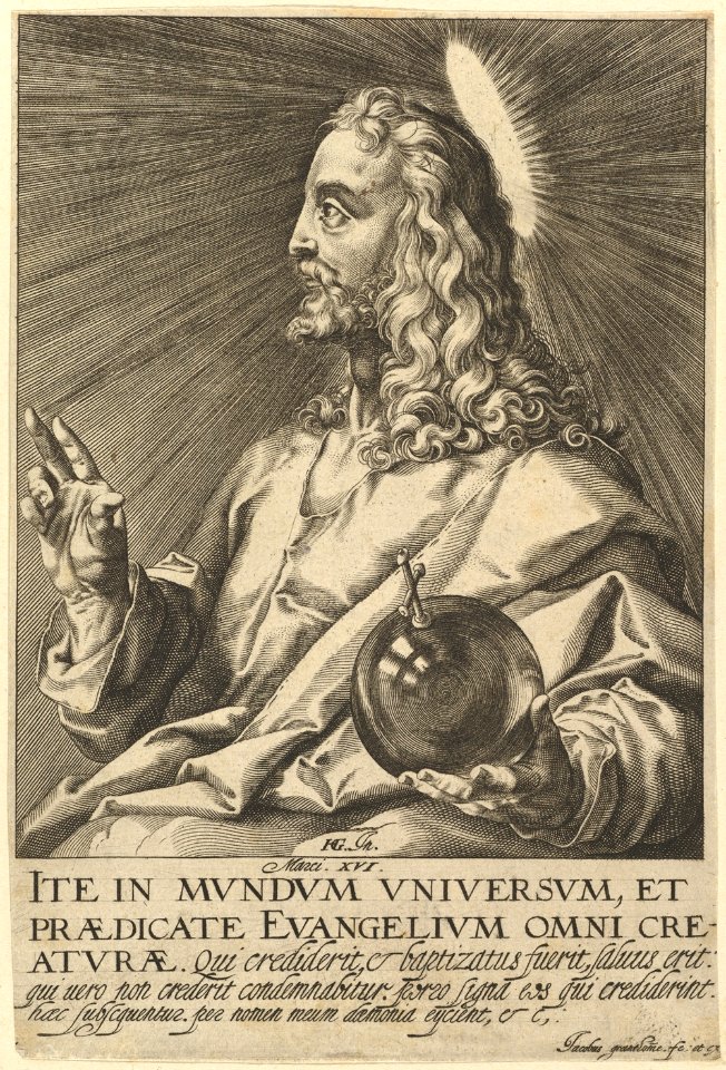 Christ, from Christ and the Twelve Apostles MET DP821030