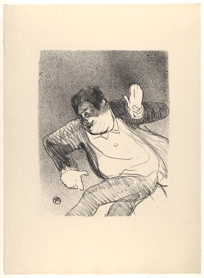 Caudieux at the Petit Casino (from Le Café Concert) MET DP835478