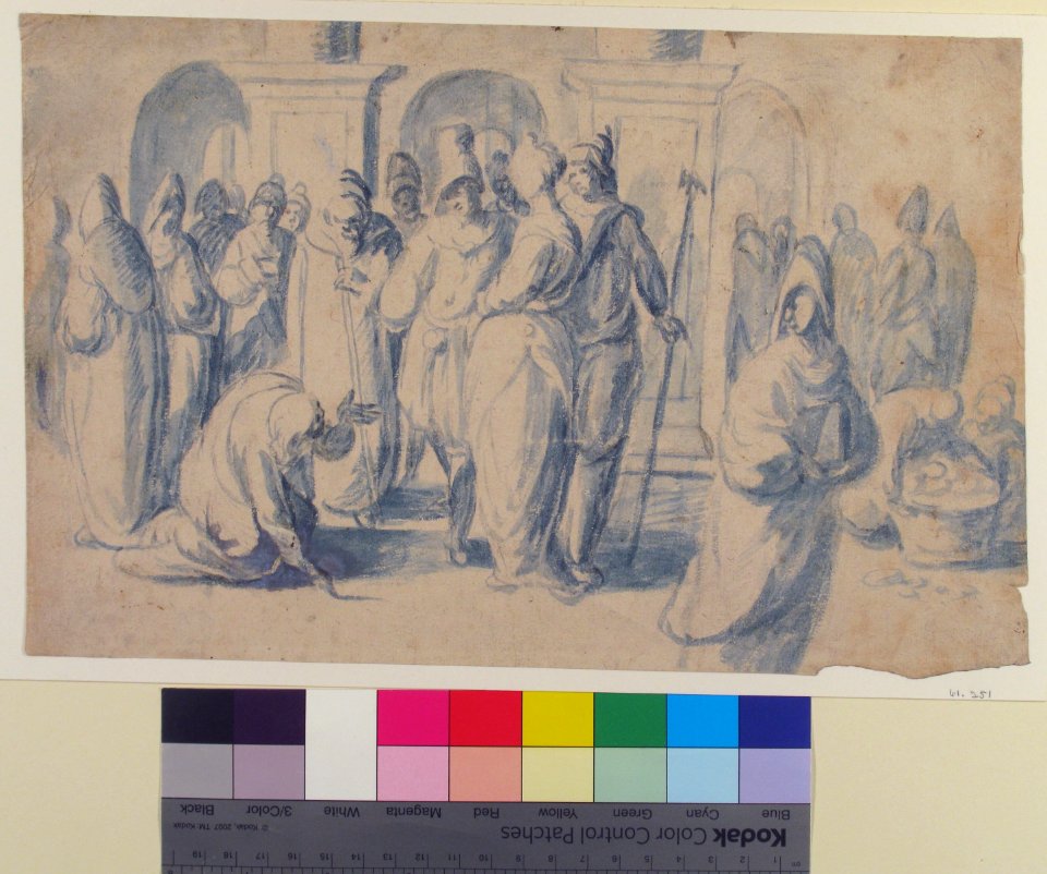 Christ and the Woman Taken in Adultery MET 61.251
