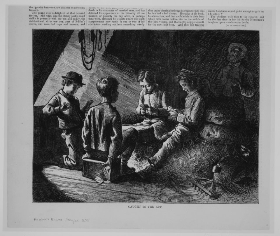 Caught in the Act (Harper's Bazar, Vol. VIII) MET MM85802