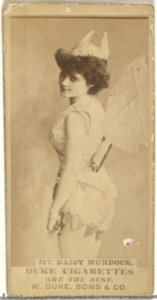 Card Number 217, Daisy Murdoch, from the Actors and Actresses series (N145-7) issued by Duke Sons & Co. to promote Duke Cigarettes MET DP840472
