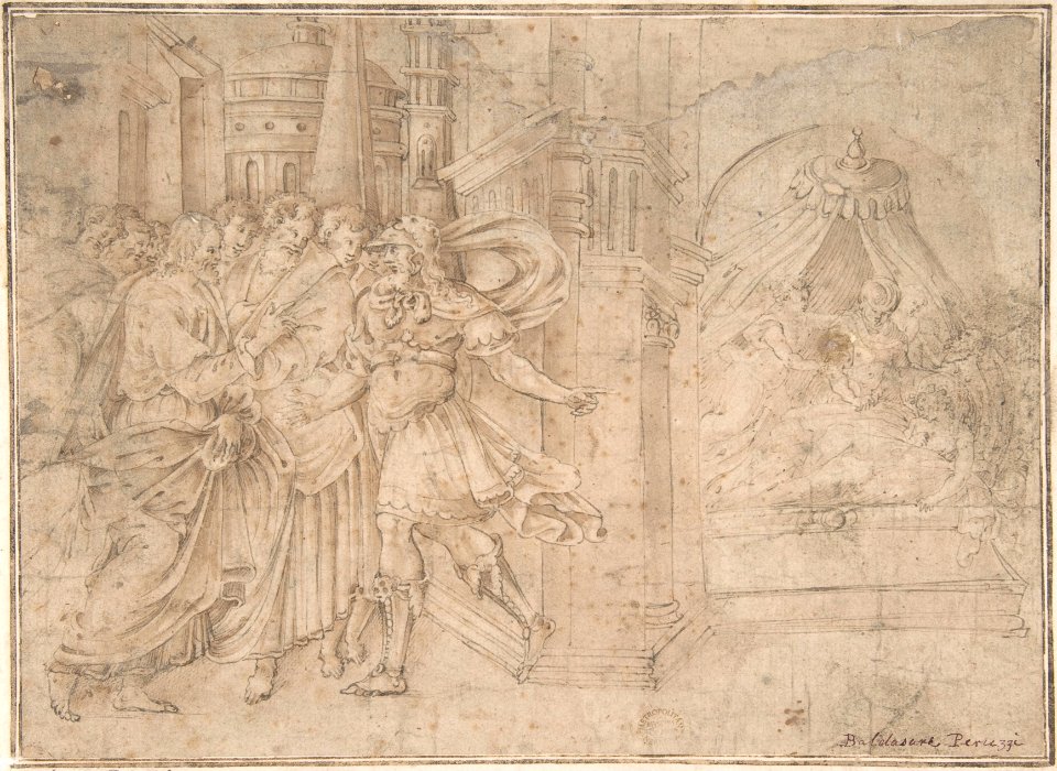Christ and the Daughter of the Centurion MET DP801944