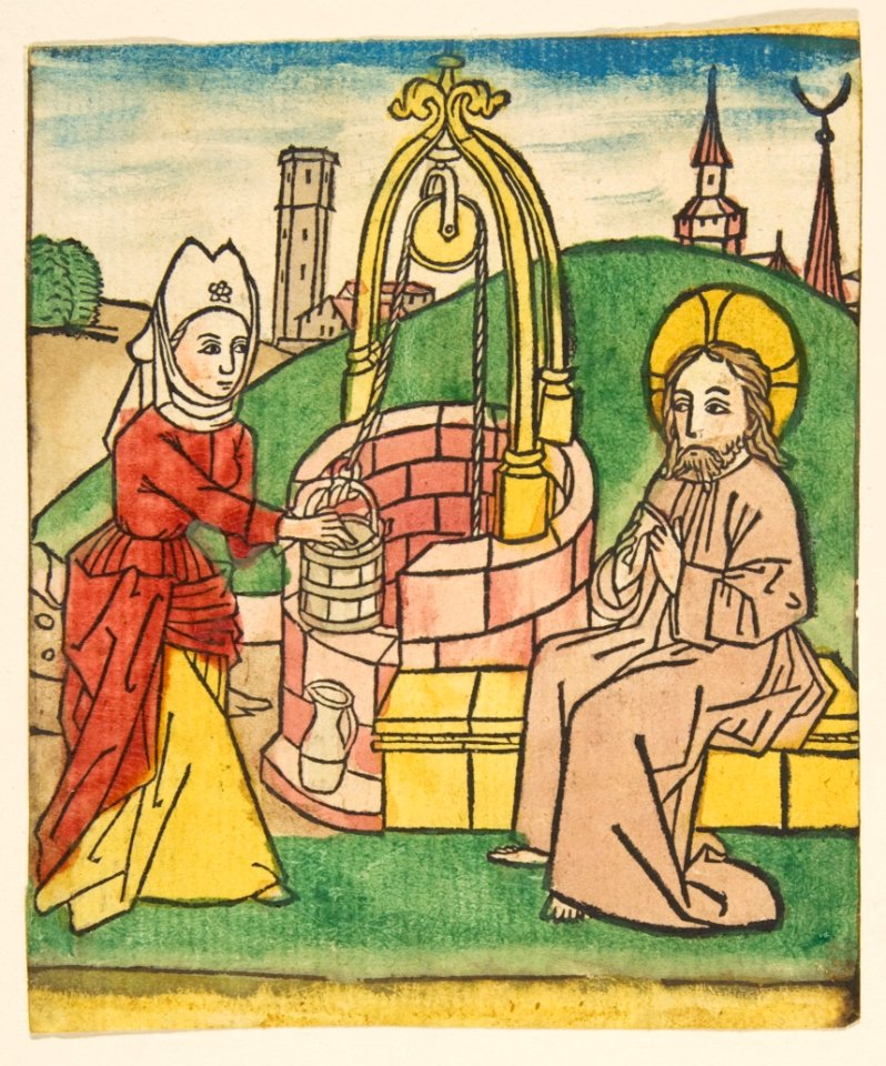 Christ and the Samaritan Woman (Schr. 141c) MET DP813492