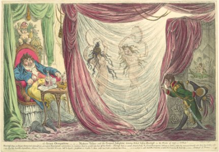 Ci-devant Occupations; or, Madame Talian and the Empress Josephine Dancing Naked before Barrass in the Winter of 1797. - A Fact! MET DP116255