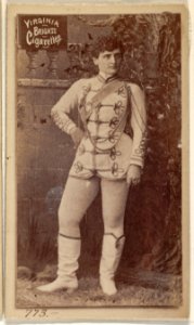 Card 773, from the Actors and Actresses series (N45, Type 2) for Virginia Brights Cigarettes MET DP831043