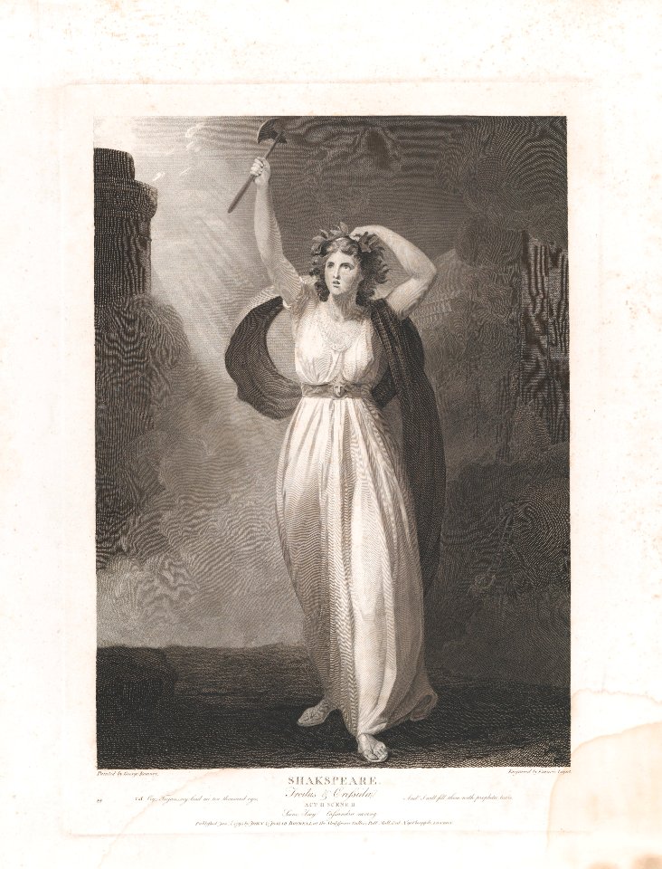 Cassandra Raving (Shakespeare, Troilus and Cressida, Act 2, Scene 2) MET DP859572
