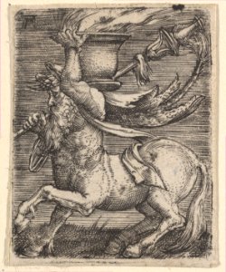 Centaur Carrying a Vase with Fire MET DP833079