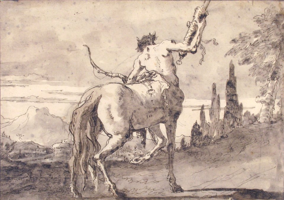 Centaur Holding Up a Quiver MET 37.165.55