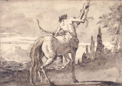 Centaur Holding Up a Quiver MET 37.165.55