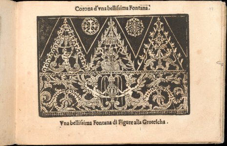 Corona delle Nobile et Virtuose Donne, Libro Terzo, page 11 (recto) MET DP362448