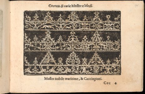 Corona delle Nobile et Virtuose Donne, Libro Terzo, page 16 (recto) MET DP362453