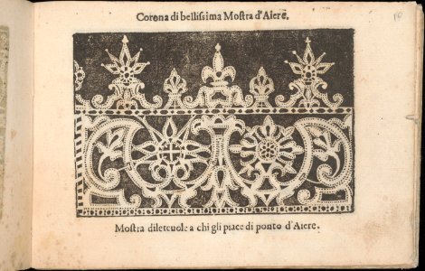 Corona delle Nobile et Virtuose Donne, Libro Terzo, page 10 (recto) MET DP362447