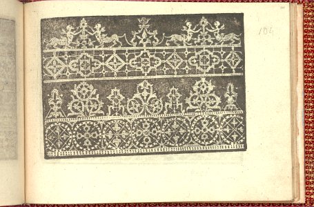 Corona delle Nobili et Virtuose Donne- Libro I-IV, page 104 (recto) MET DP353751