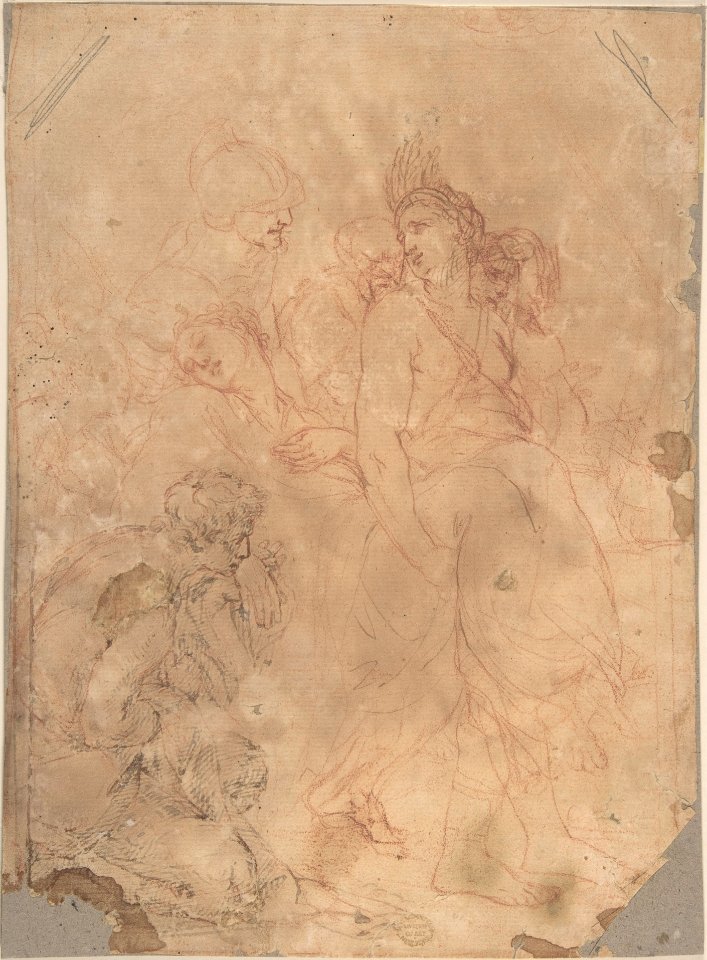 Figures Carrying a Fainting (or Dead) Woman MET DP802276
