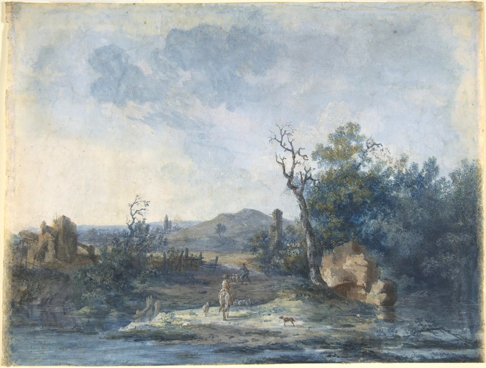 Figures on a Country Road MET DP807733