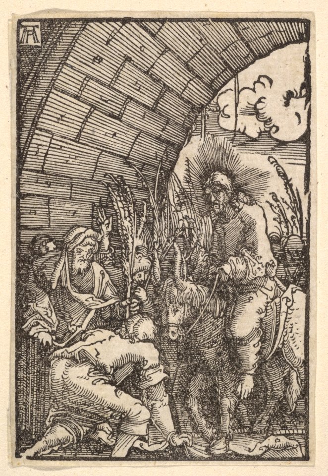 Entry into Jerusalem, from The Fall and Salvation of Mankind Through the Life and Passion of Christ MET DP832966